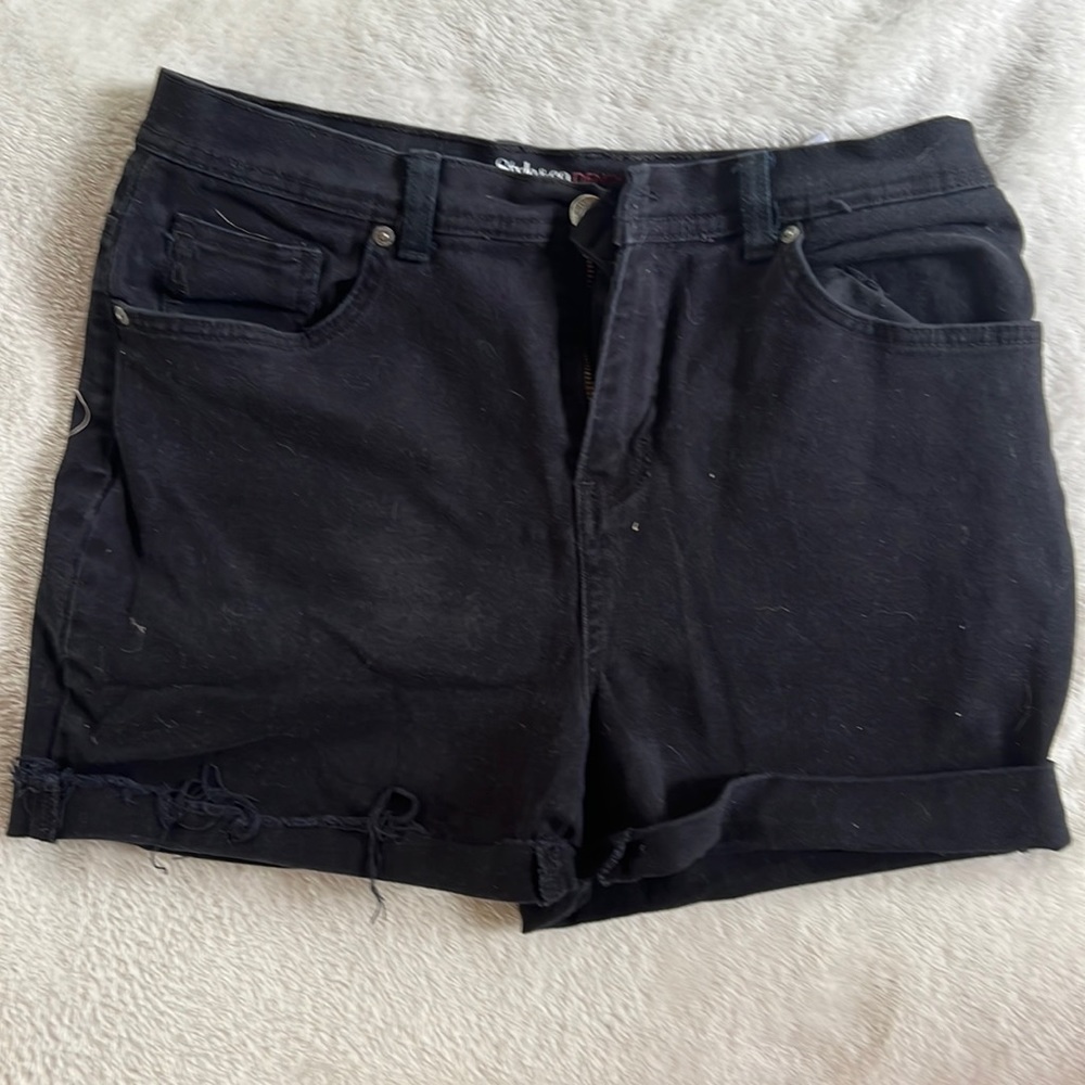 Black Style & Co Denim Shorts